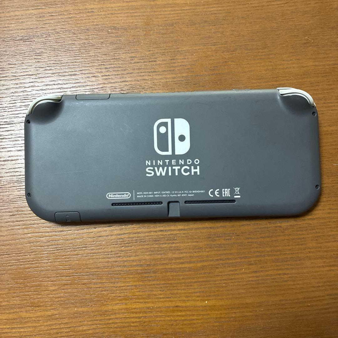 Nintendo Switch Lite グレー 純正充電器付き
