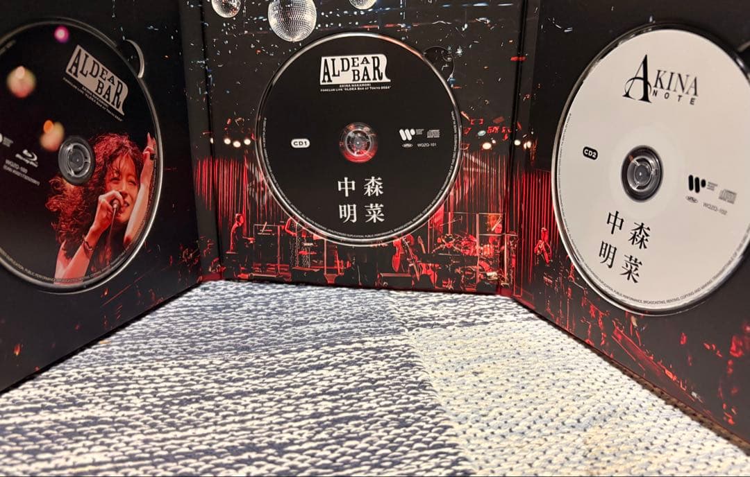 中森明菜ALDEA Bar at Tokyo2024Blu-ray写真集2CD