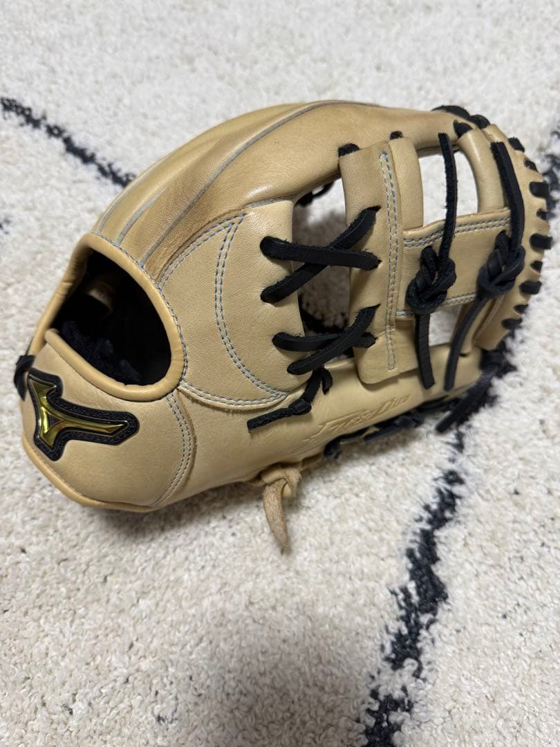 Mizuno 硬式グローブ 右投げ ベージュ
