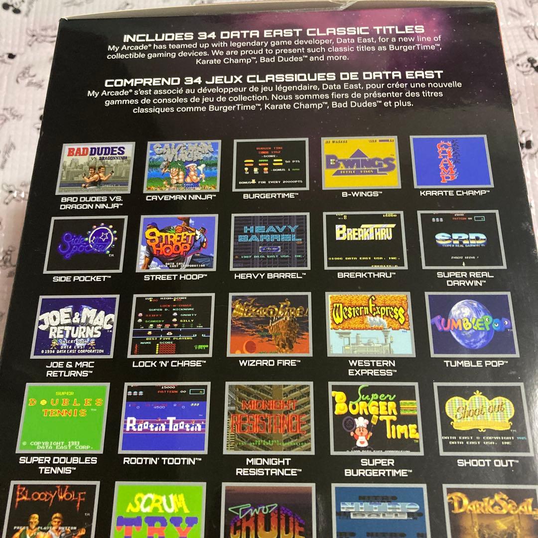 MyArcade 10インチ レトロ ミニプレーヤー データイーストクラシック