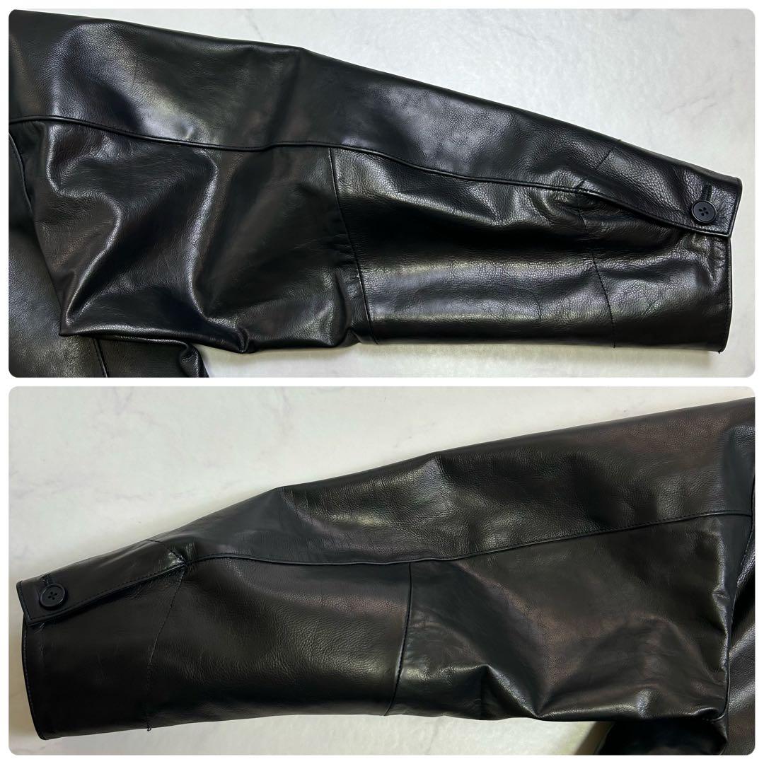 【25AW】フリークスストアCalf Leather ミニマル カーコート M