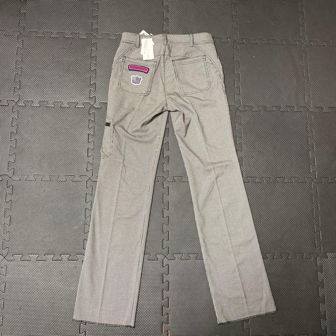 新品　マンシングウェア munsingwear パンツ　スラックス　千鳥柄
