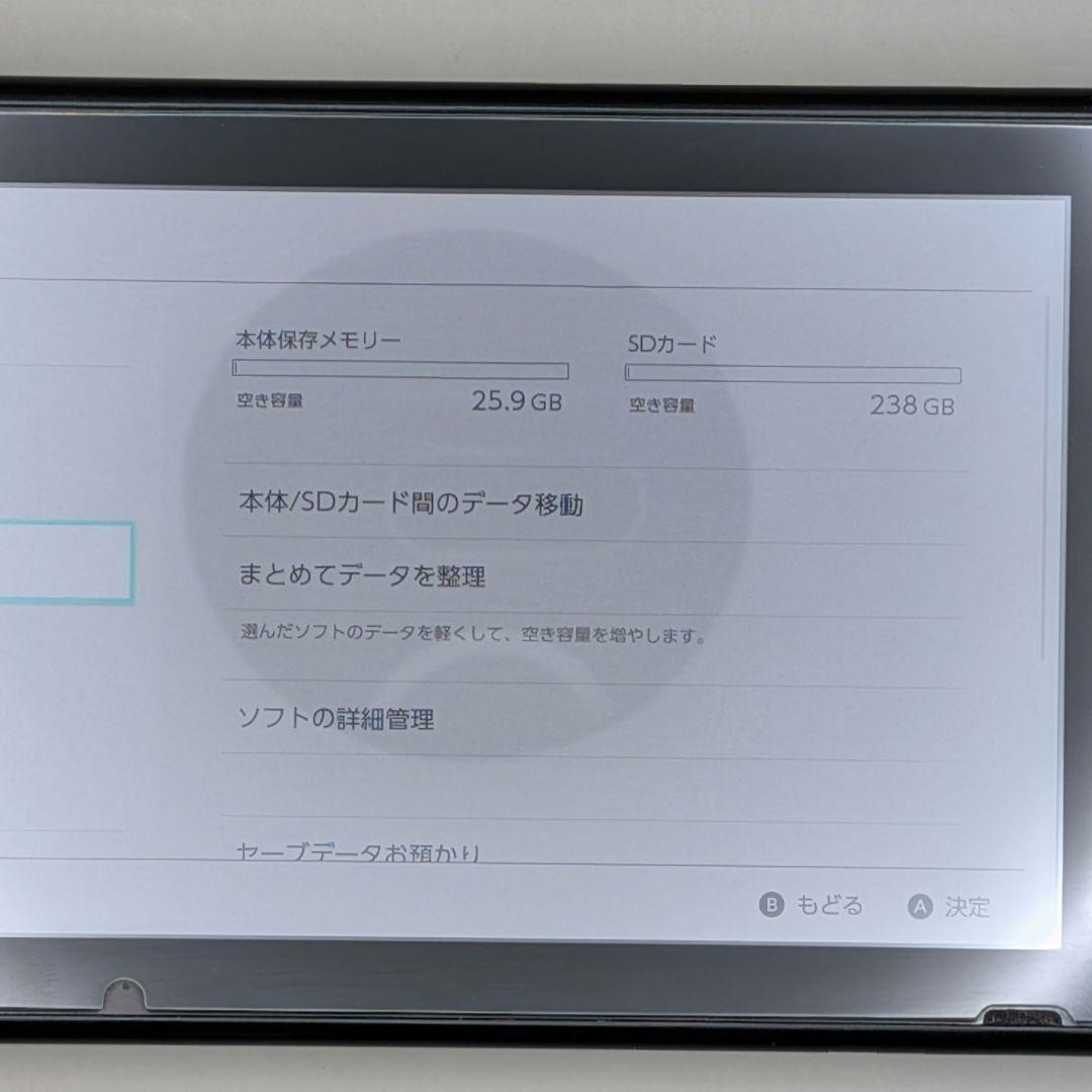 【欠品あり】Nintendo Switch 本体セット 256GB SD付