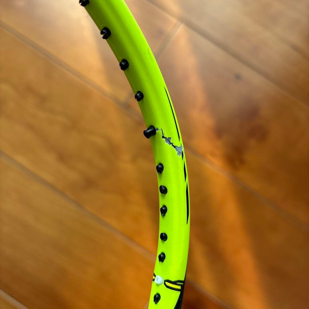 YONEX ナノレイZスピード　3ug5 ヒビあり