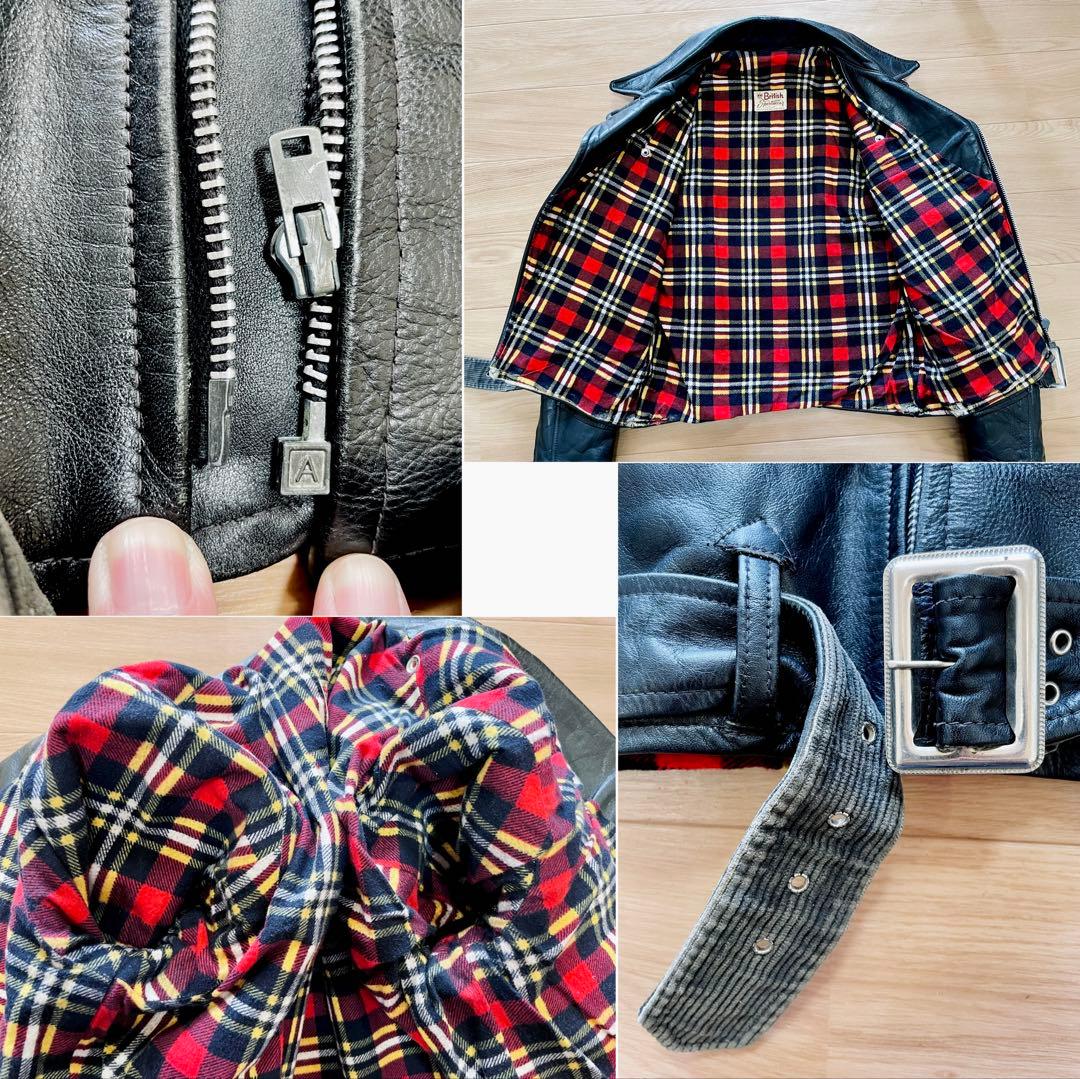 70s vintage カナダ製 BritishSportswear ライダース