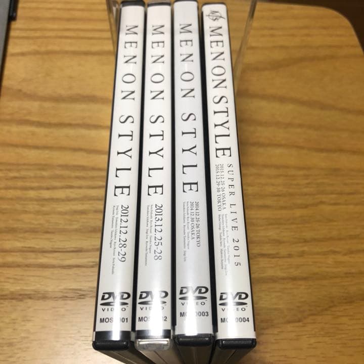 MEN ON STYLE  LIVE DVD2012〜2015
