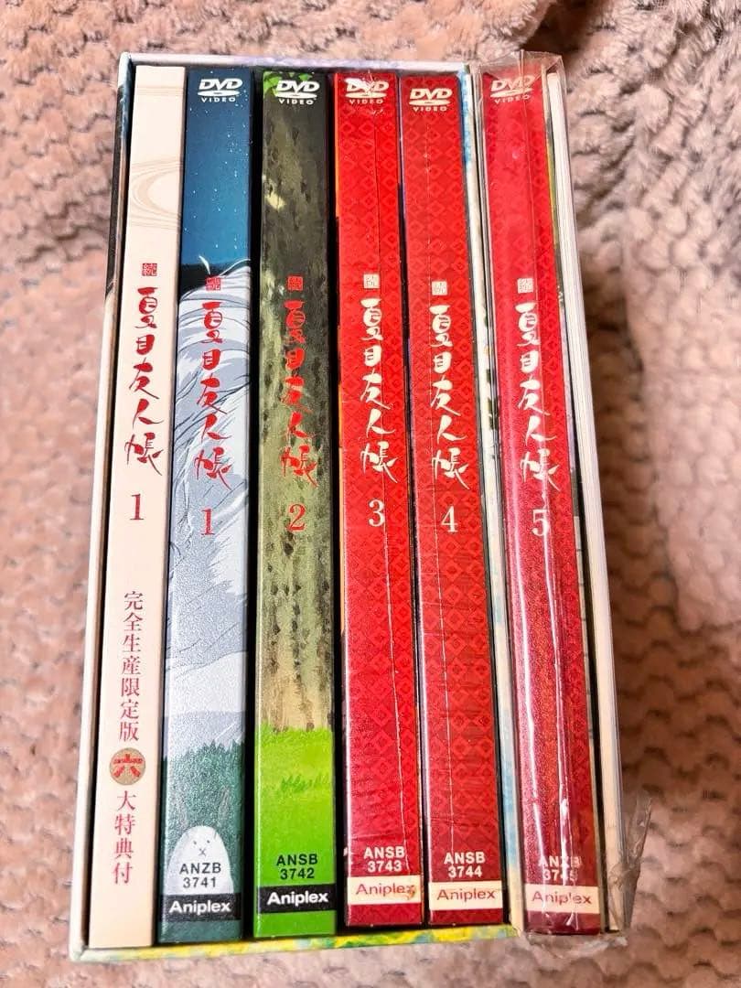 【美品】続 夏目友人帳 2期 初回生産限定版 全5巻 初回特典全て有り！