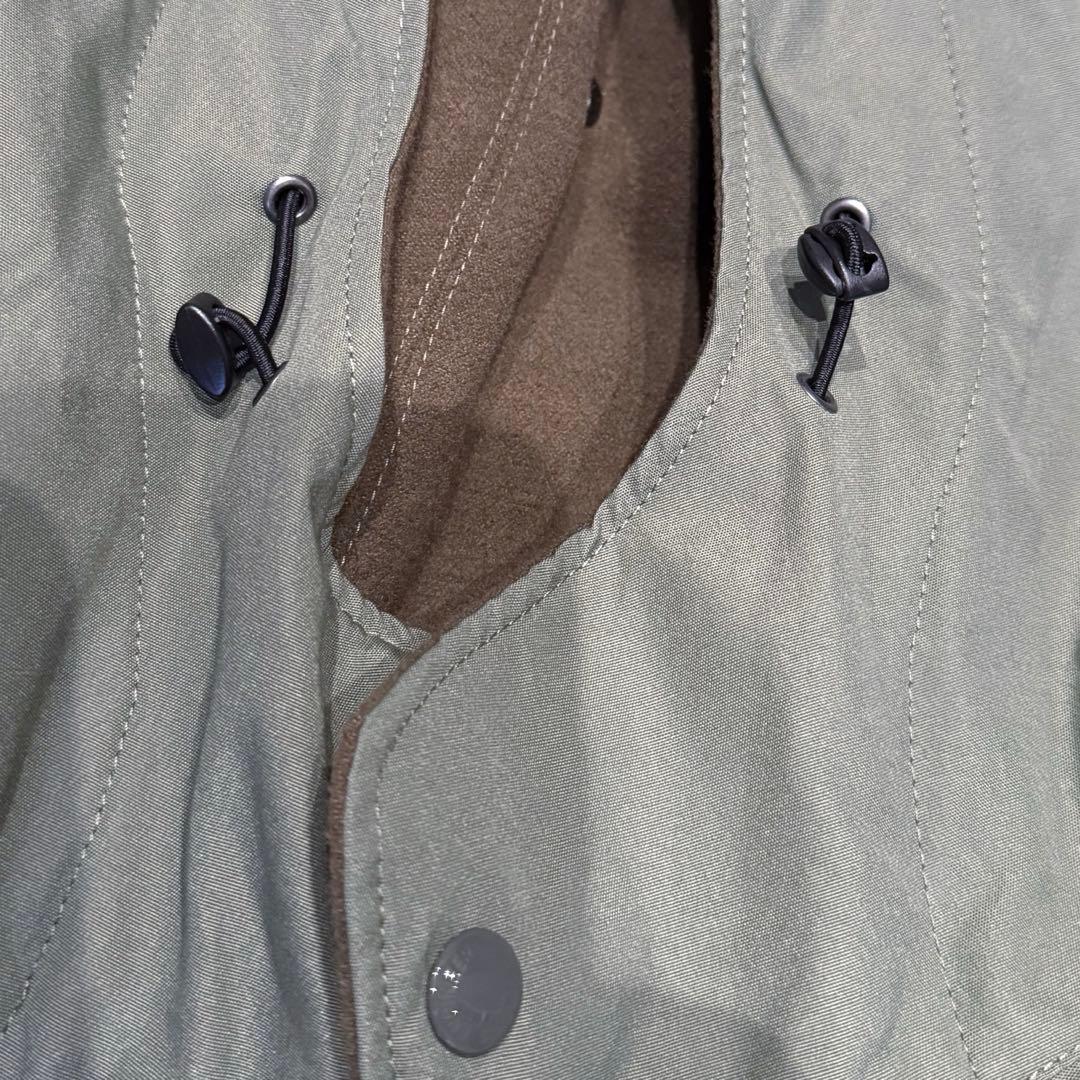 ジャケット・アウター EG - FIELD VEST - PC POPLIN - OLIVE