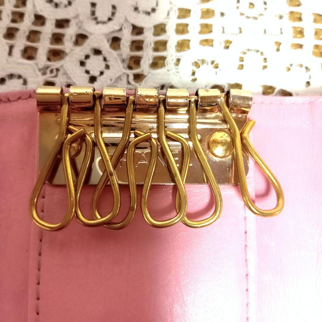 CHANEL ピンク 6連キーケース