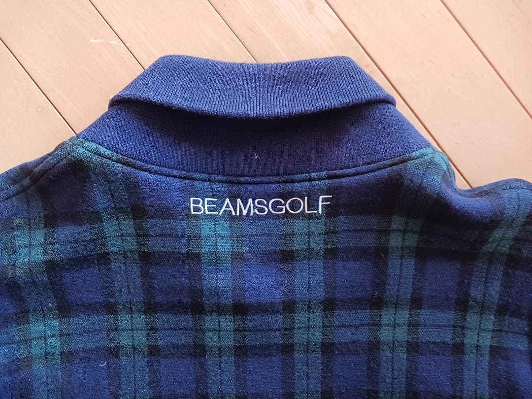 BEAMS GOLF PURPLE LABEL ジャケット Lサイズ　チェック柄