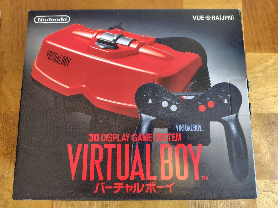 Nintendo Virtual Boy 3Dディスプレイゲームシステム