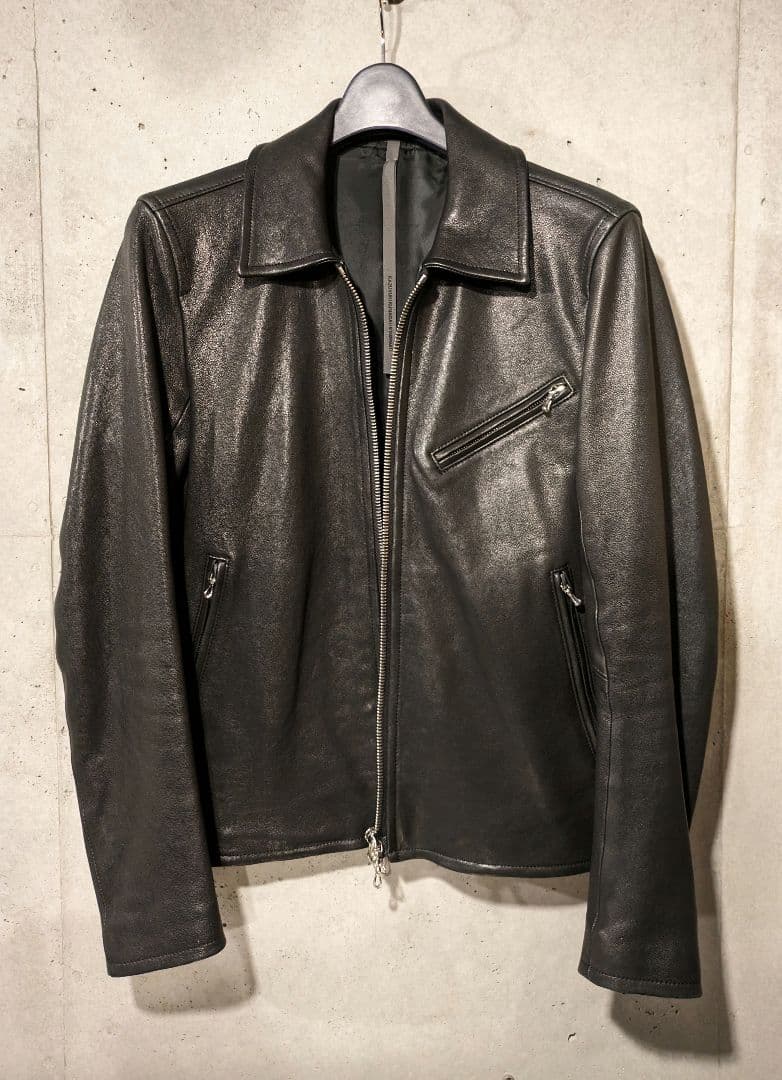 定価13.7万 KAZUYUKI KUMAGAI ラム レザー ジャケット