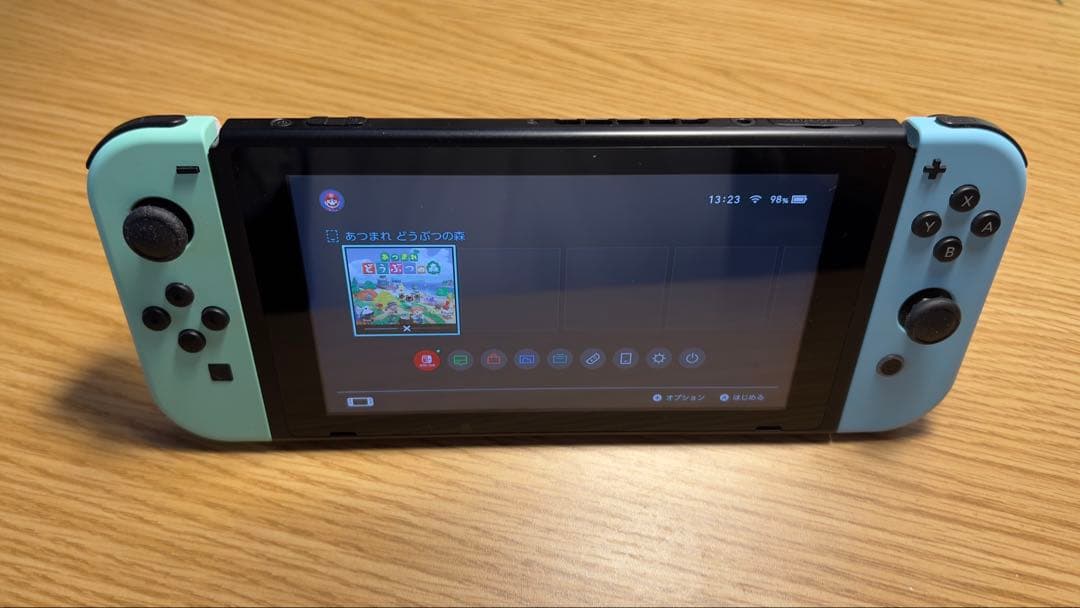 あつまれ どうぶつの森限定のSwitchセット 128GB SDカード付き