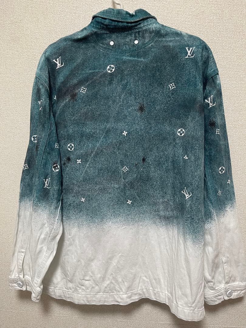 Louis Vuitton デニムシャツ グラデーション,LV