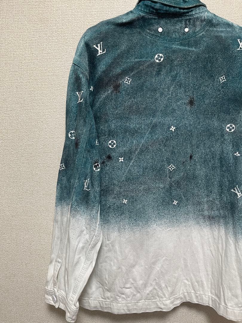 Louis Vuitton デニムシャツ グラデーション,LV