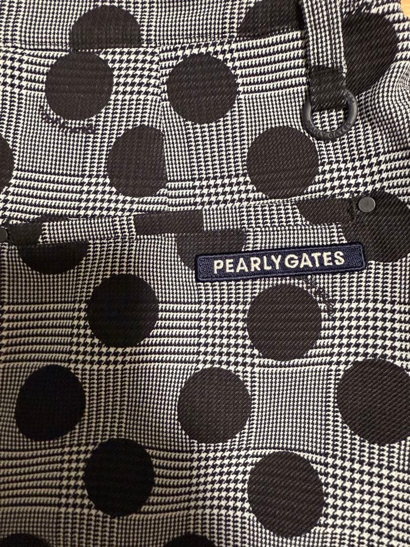 新品未使用　PEARLY GATES ドット柄スカート