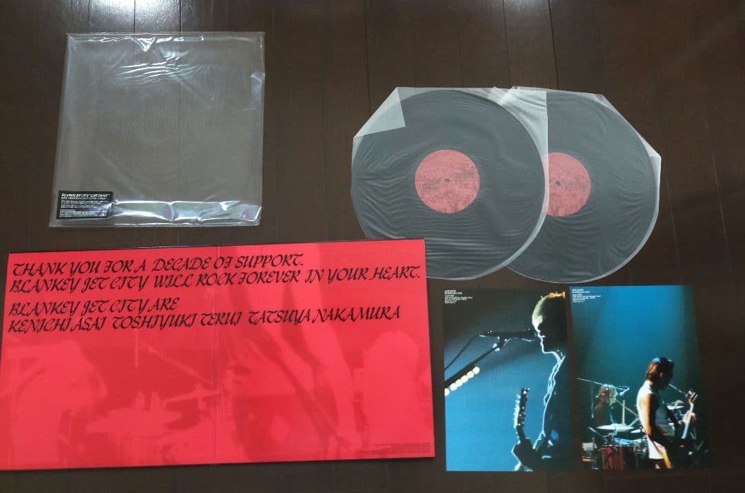 BLANKEY JET CITY アナログ盤 LAST DANCE&ステッカー他