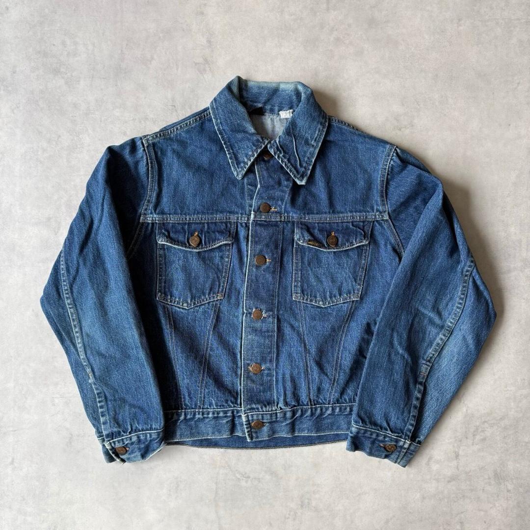 70s USA製 Sears ROEBUCKS デニムジャケット 濃紺