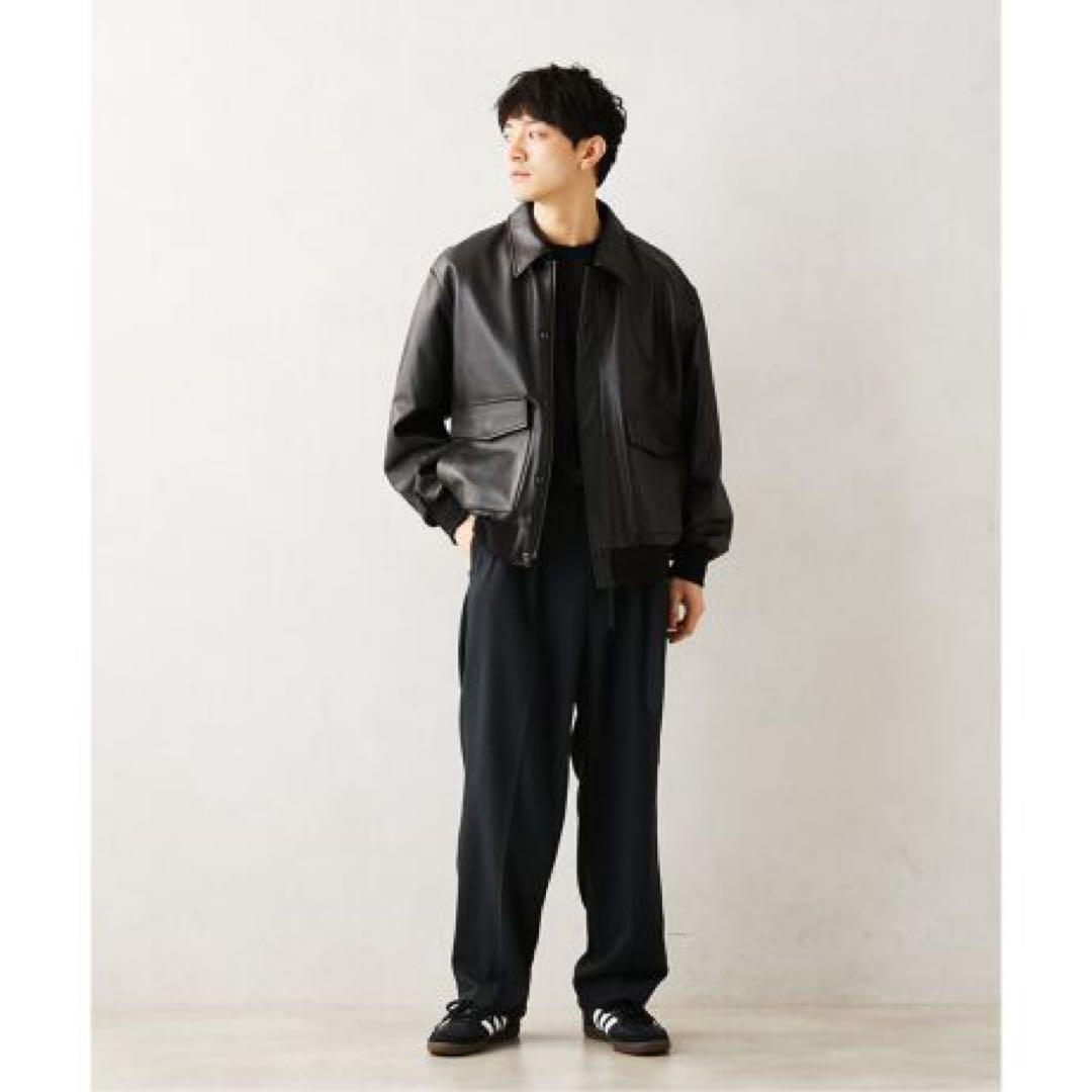 skookum × journal standard レザージャケット