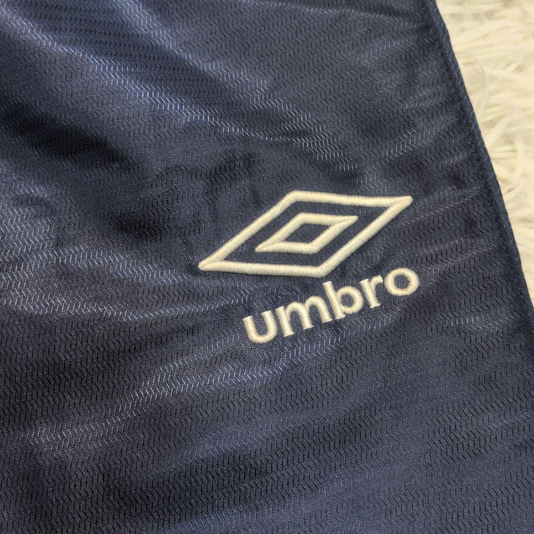 【美品✨UMBRO✨L】ピステ 上下 セットアップ 日本製 ネイビー 4540