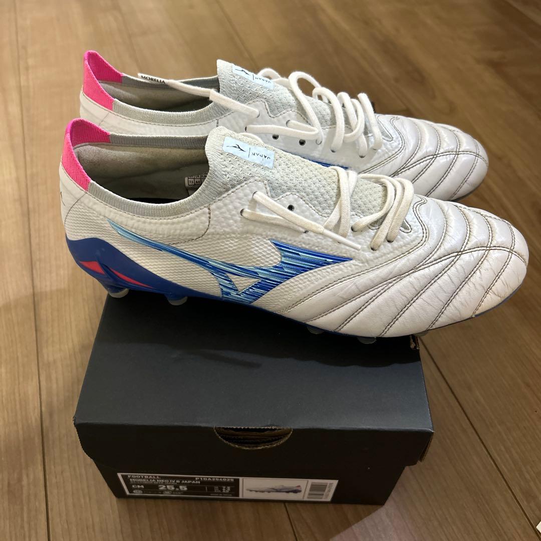 ミズノ　モレリアネオ 4 JAPAN 25.5cm サッカー　スパイク