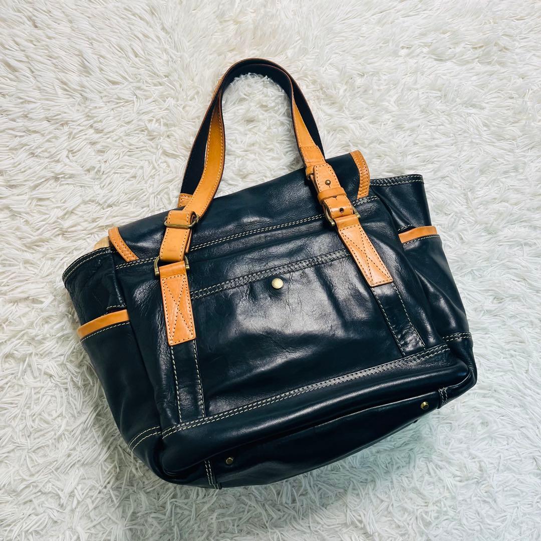 master-piece Cow Leather tote bag 日本製