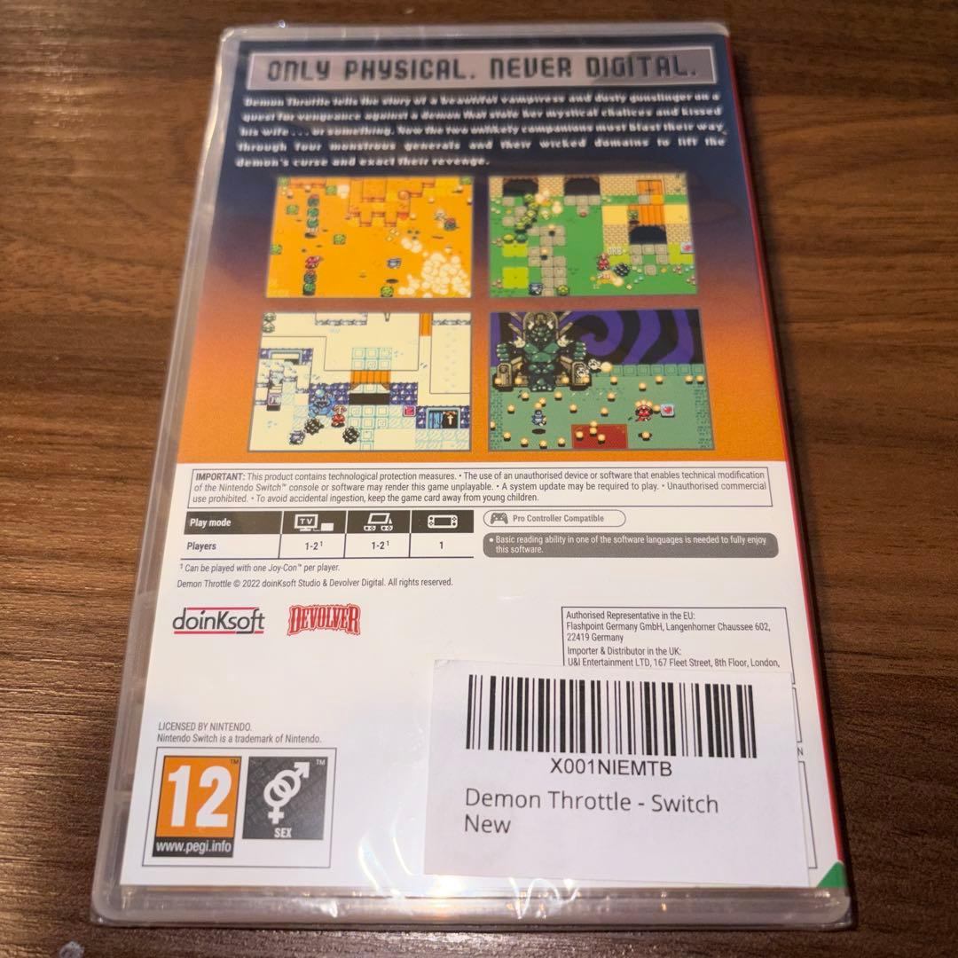 Nintendo Switch Demon Throttle Switch