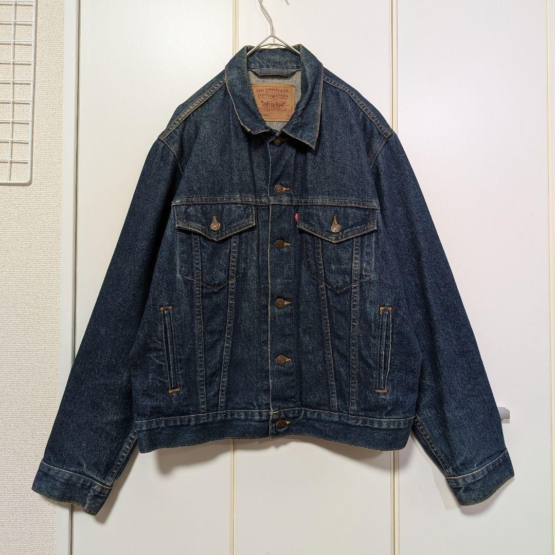 【濃紺】Levi's リーバイス 70506 デニムジャケット 40 USA製