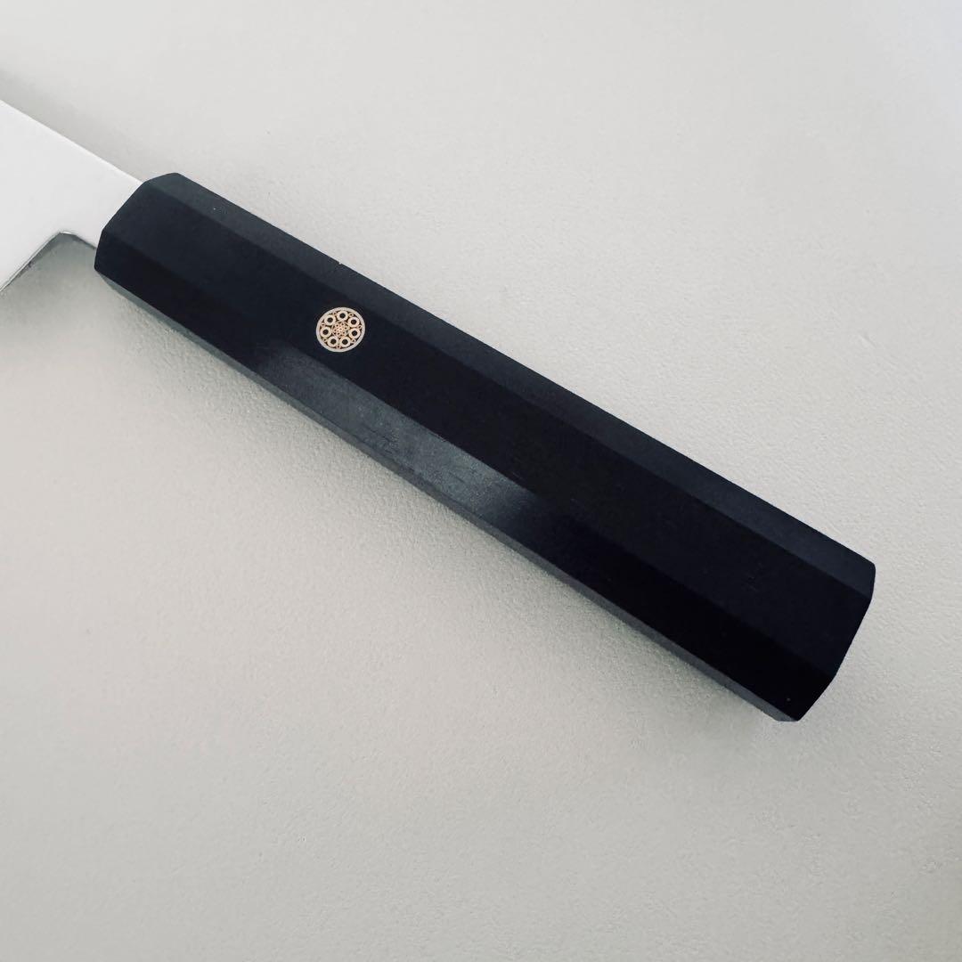 【特価限定】270mm 切付柳刃包丁 鏡面　黒檀八角柄 刺身包丁 全鋼 n