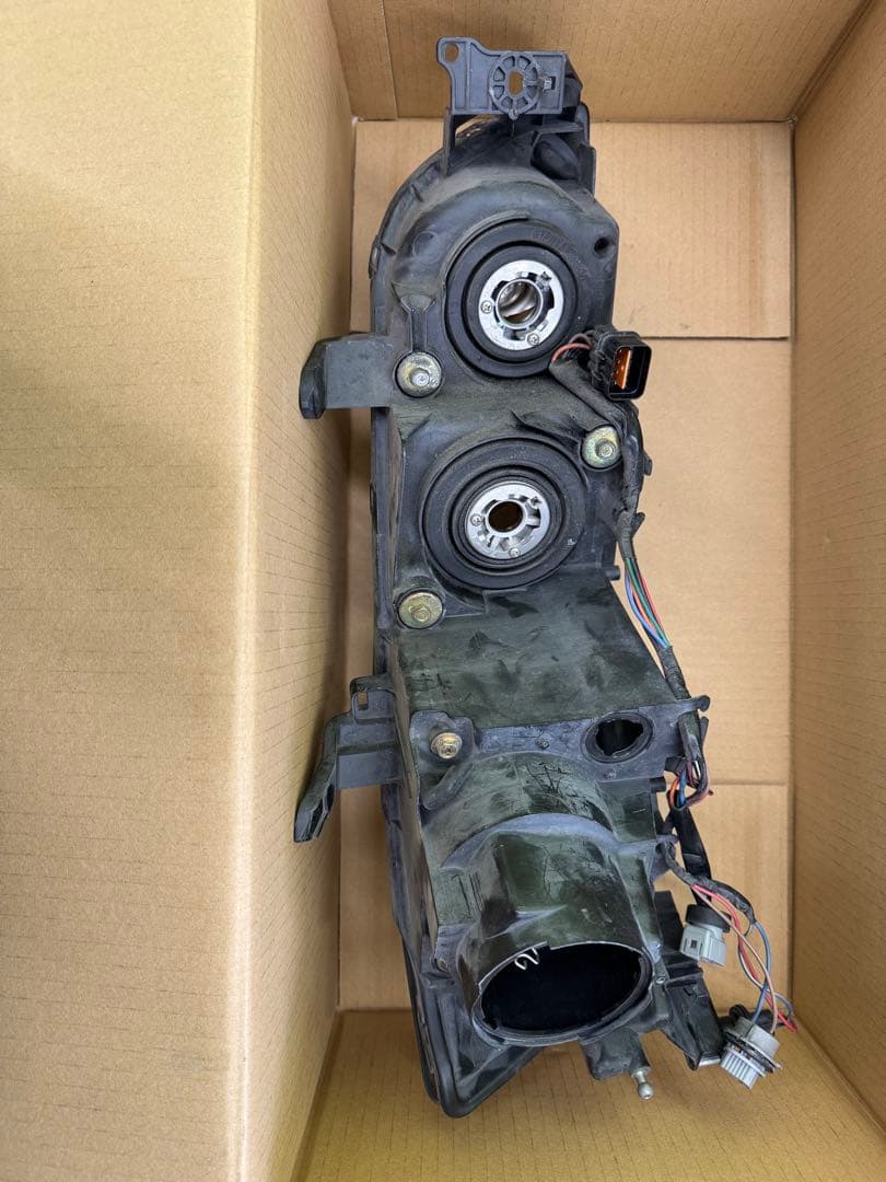 ランサーエボリューション　CT9A 左ヘッドライトユニット