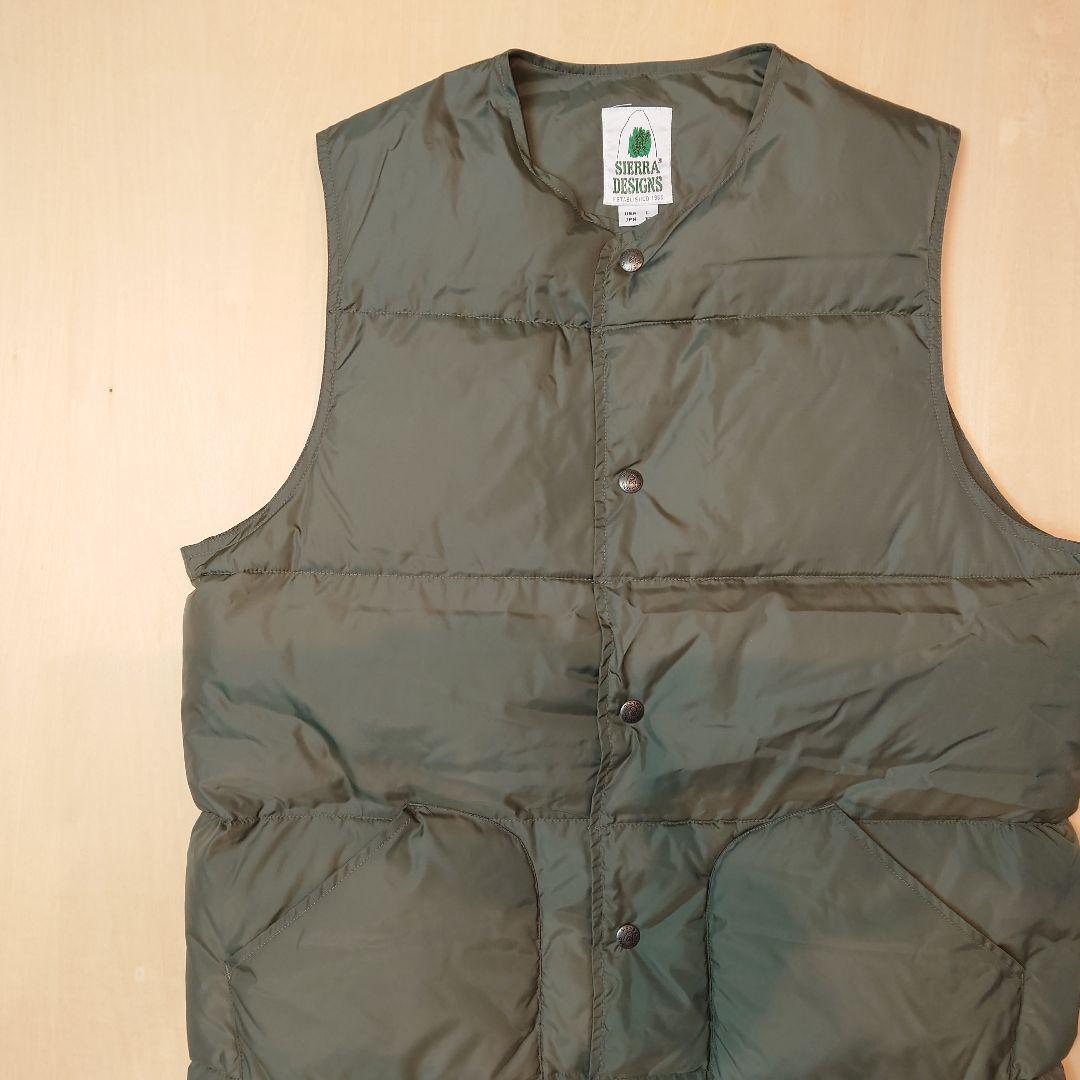 sierra designs ダウンベスト LIGHT DOWN VEST