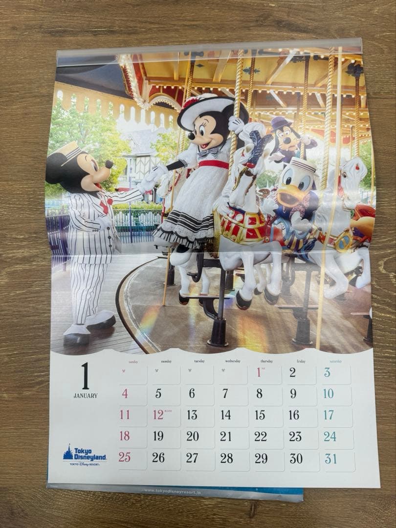 2026東京ディズニーリゾート カレンダー