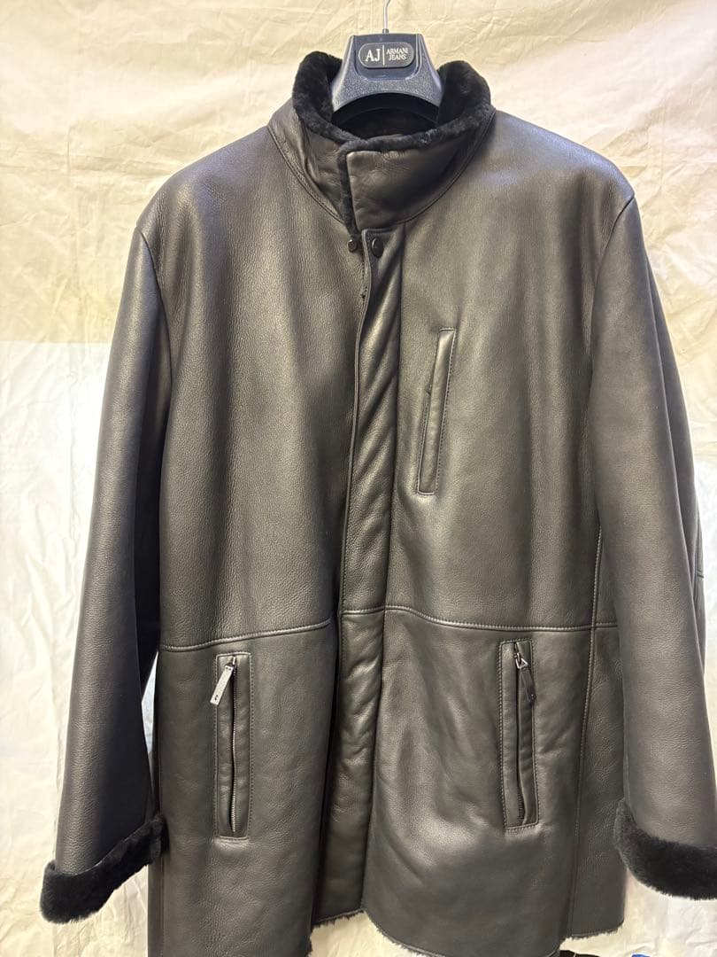 羊100% ARMANI ムートンコート
