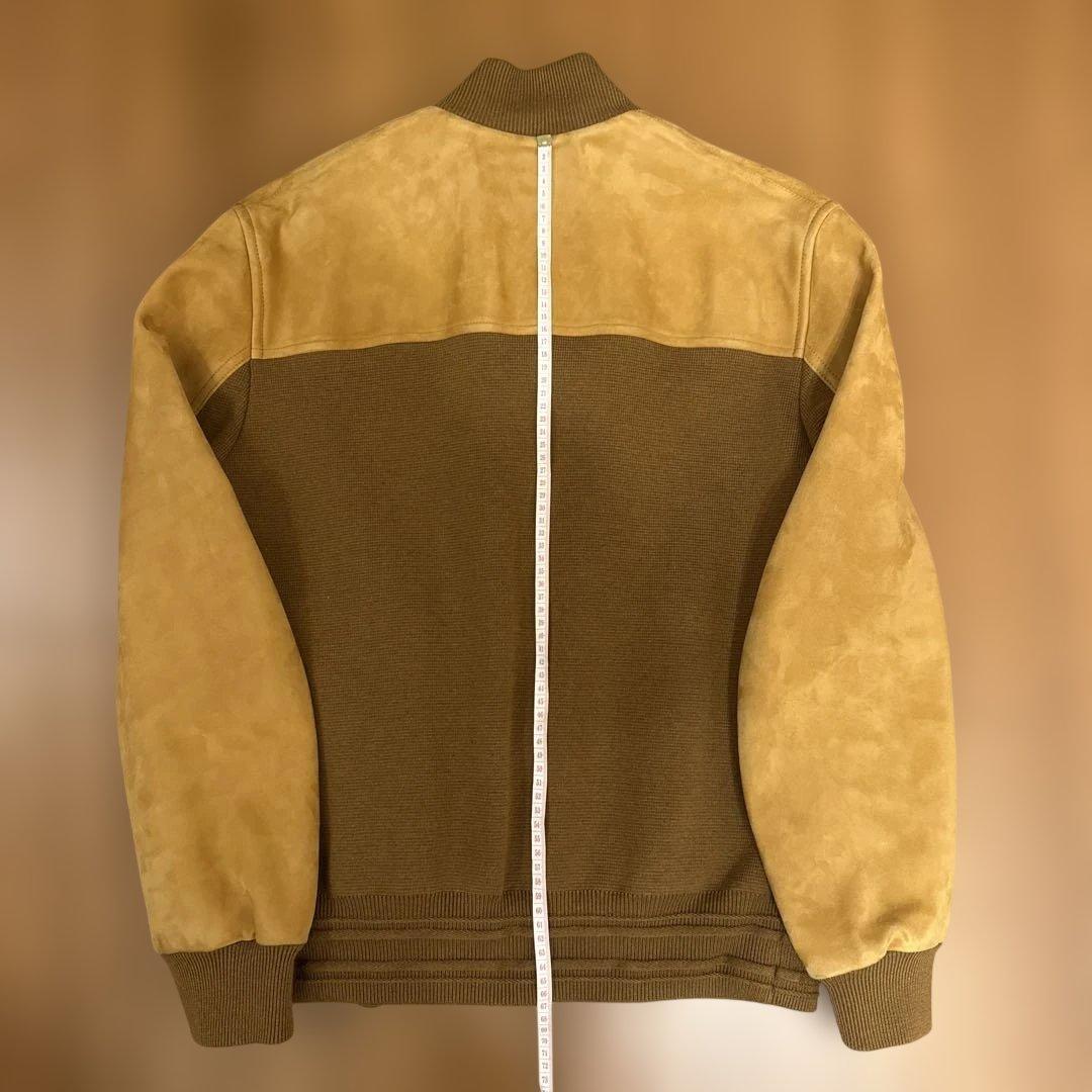 Brioni ブリオーニ レザージャケット ベージュ スウェード ブルゾン