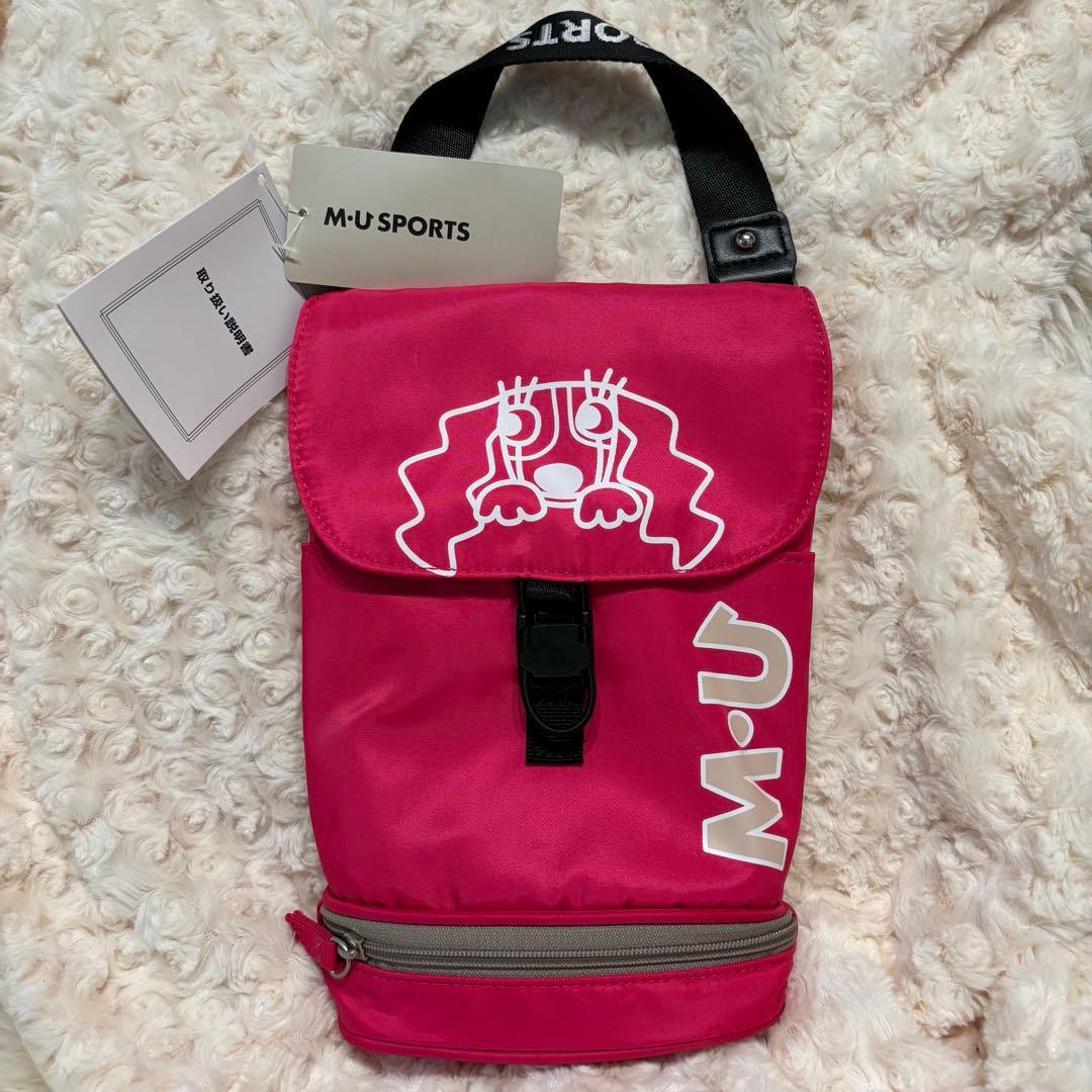新品⭐︎ エムユースポーツ　ラウンドポーチ