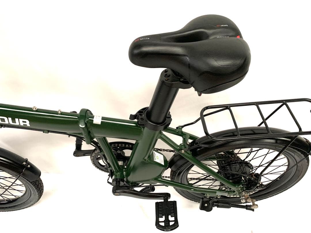 【即乘】送料無料 EENOUR ディスク式MTB 折り畳み電動自転車 動作確認済