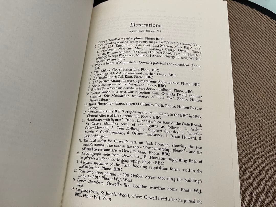 洋書 ORWELL THE WAR BROADCASTS