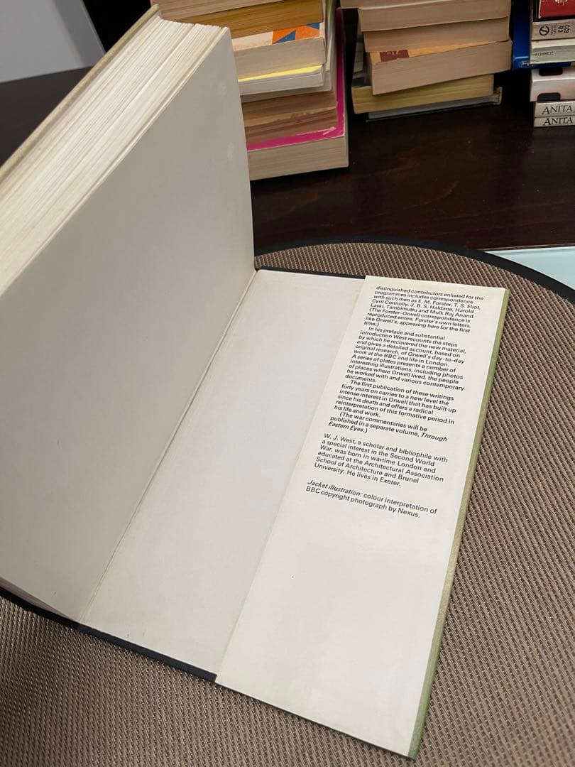 洋書 ORWELL THE WAR BROADCASTS