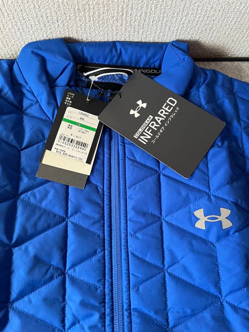 Under Armour ゴルフジャケット LG ブルー