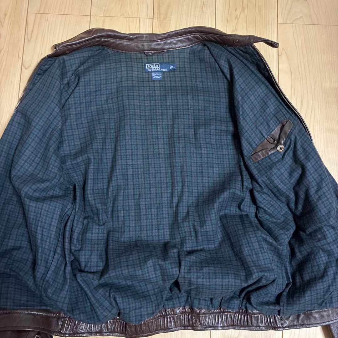 Polo Ralph Lauren レザージャケット　サイズXL