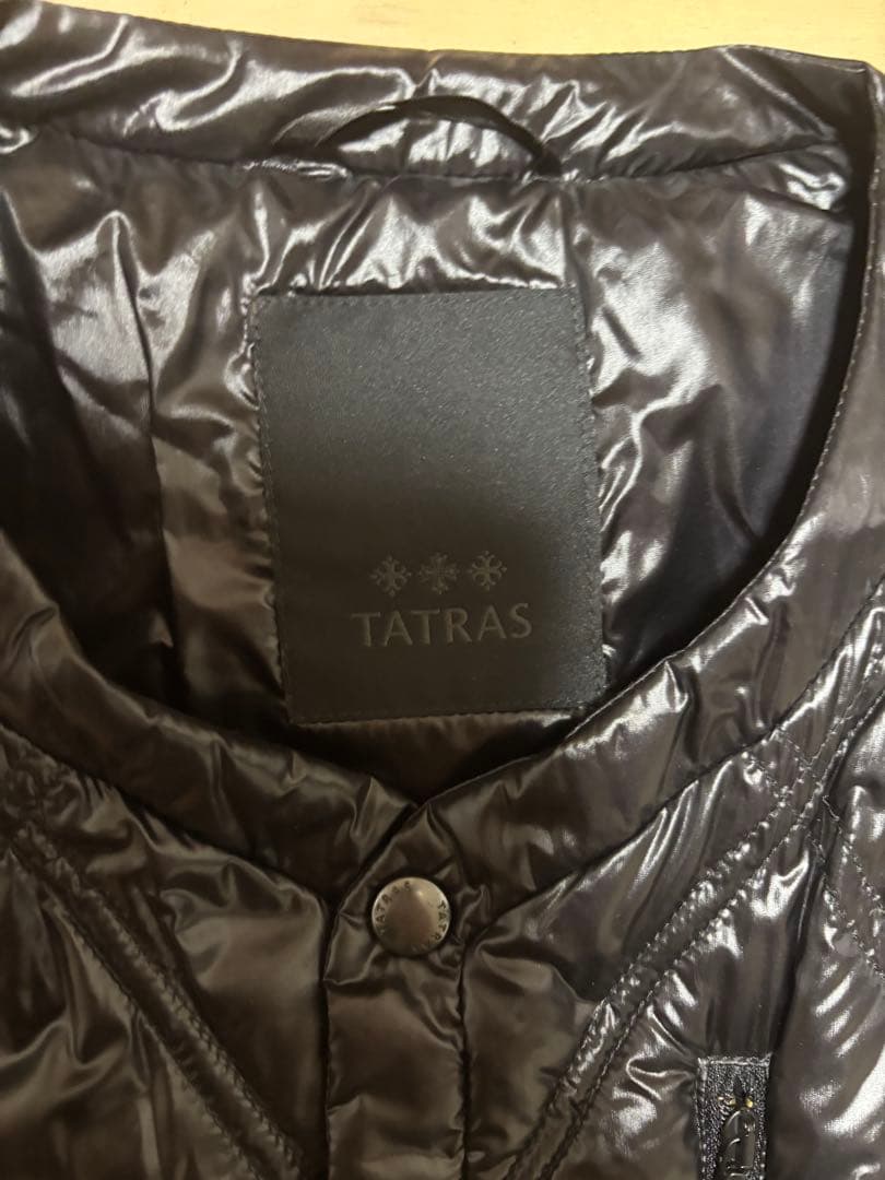 極美品◾️TATRAS タトラス 春物ライトダウン　ブラック 170/BBA