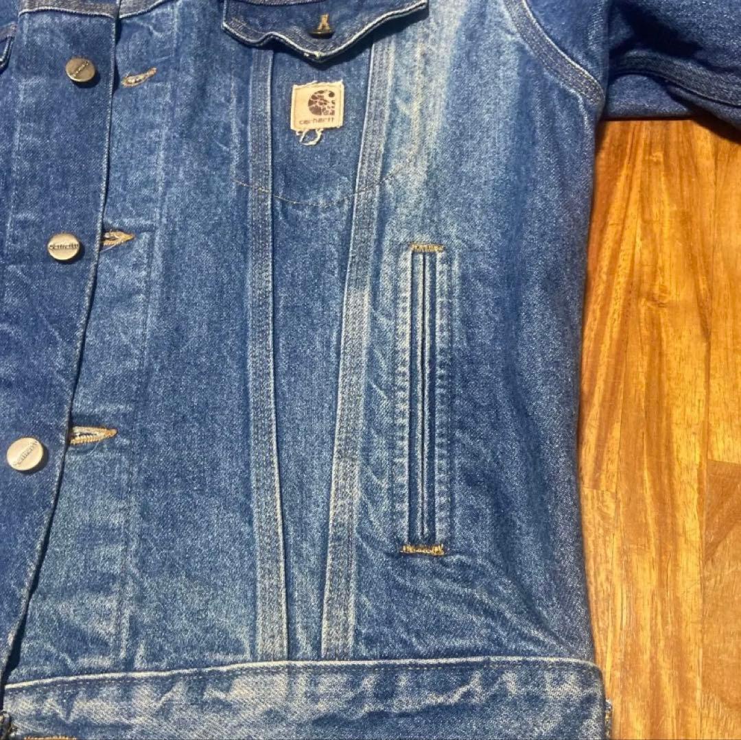 Carhartt USA製 denim jacket J12 DST