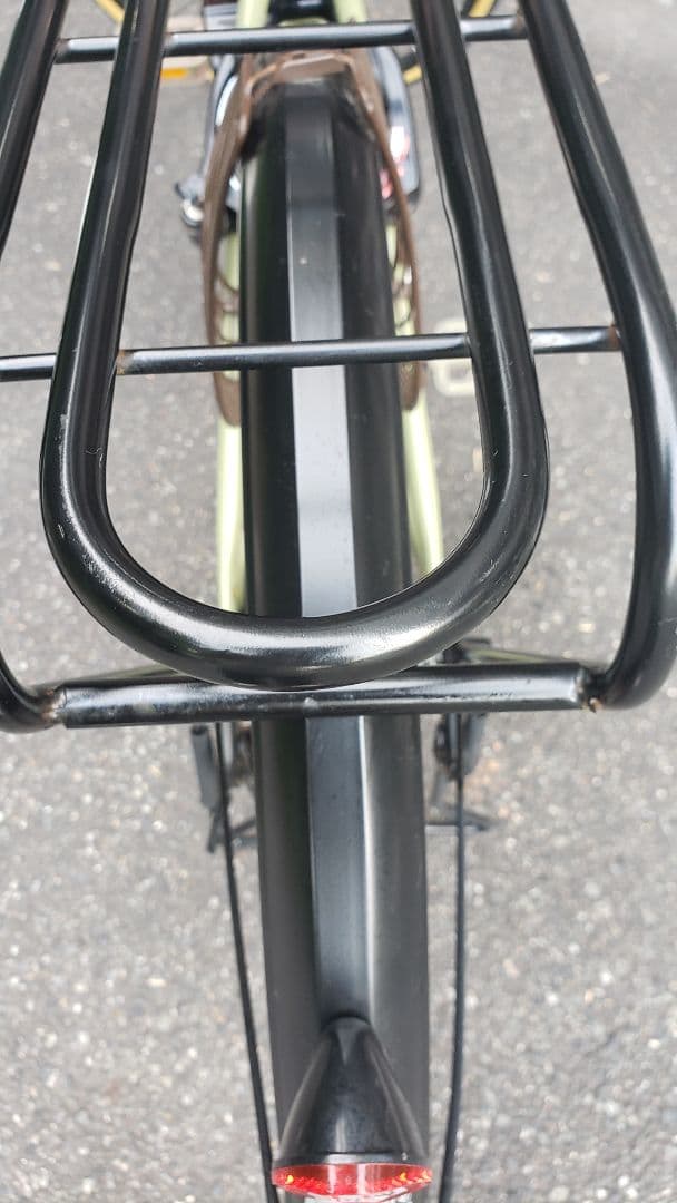電動アシスト自転車　21technology　マットオリーブ　26インチ