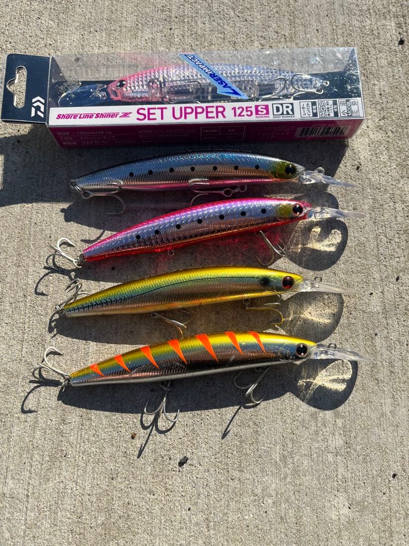 Daiwa SET UPPER 125S DR 5個セット
