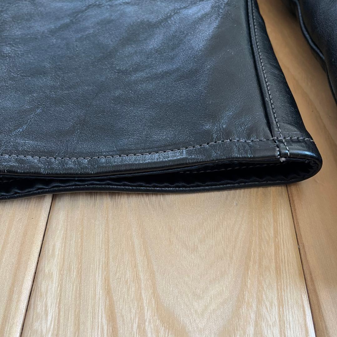 美品 Buco J-100 リアルマッコイズ 34 黒芯 シングルライダース