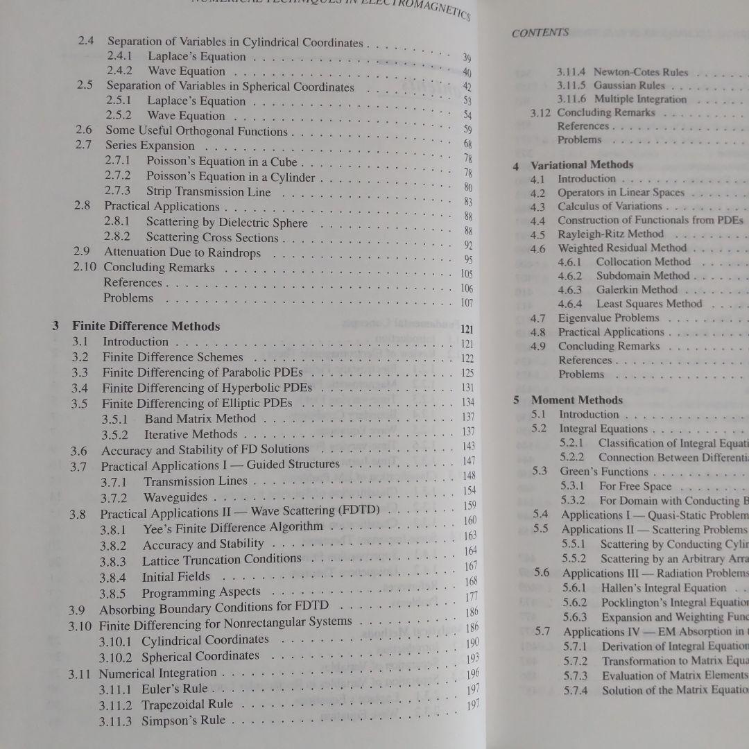 洋書 Numerical Techniques in Electromagnetics