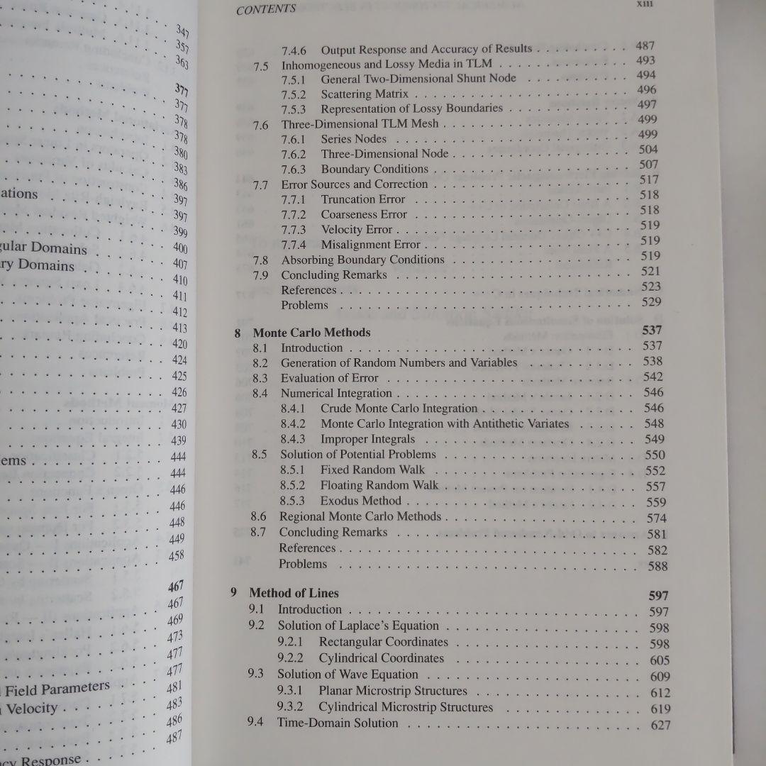 洋書 Numerical Techniques in Electromagnetics