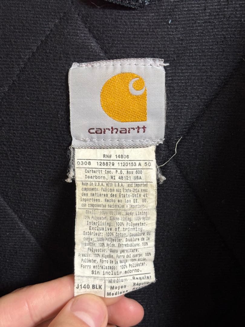 希少色 アメ製 Carhartt 90's ダックジャケット