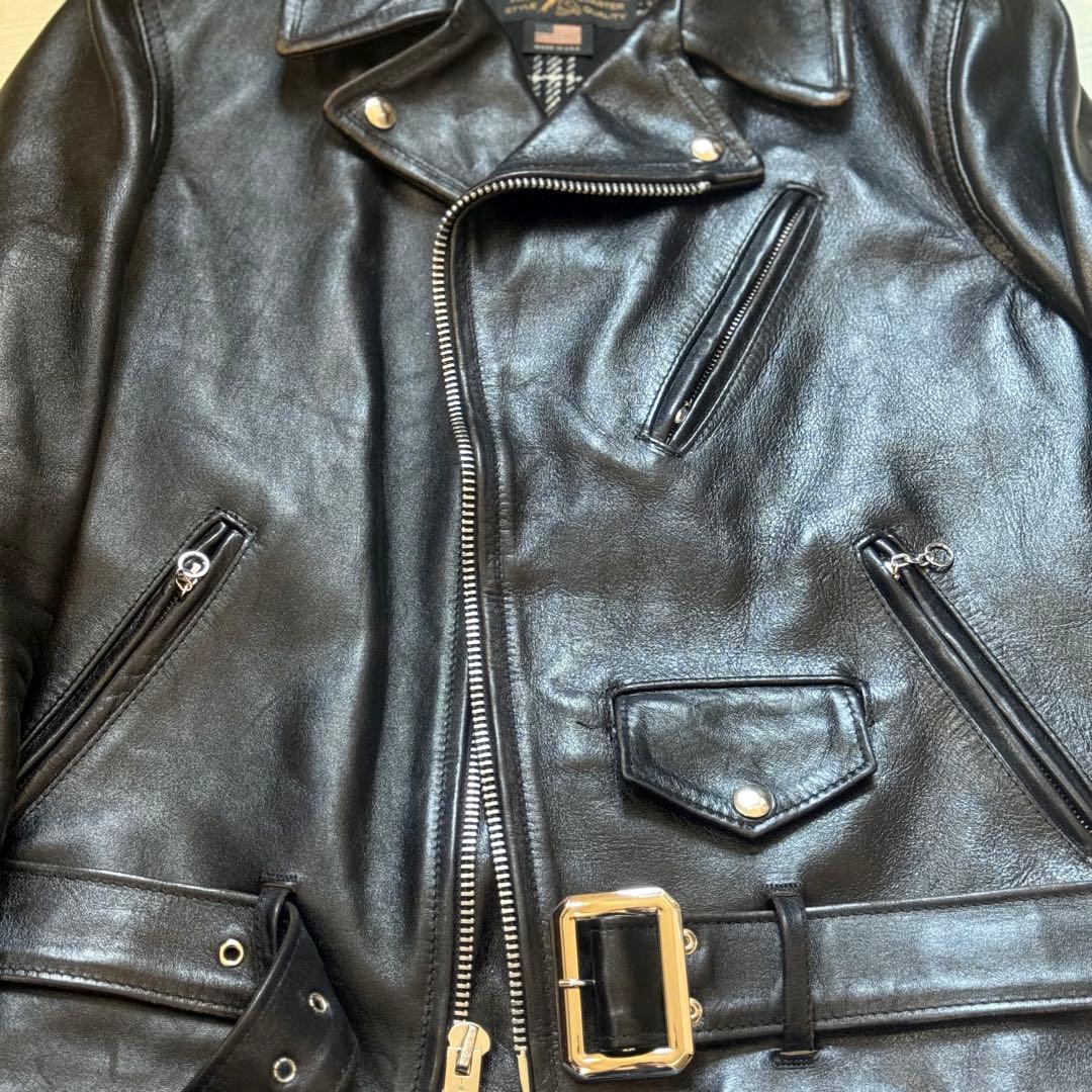【美品】schoot 668US スペシャルフォースハイド ワンスターサイズ38