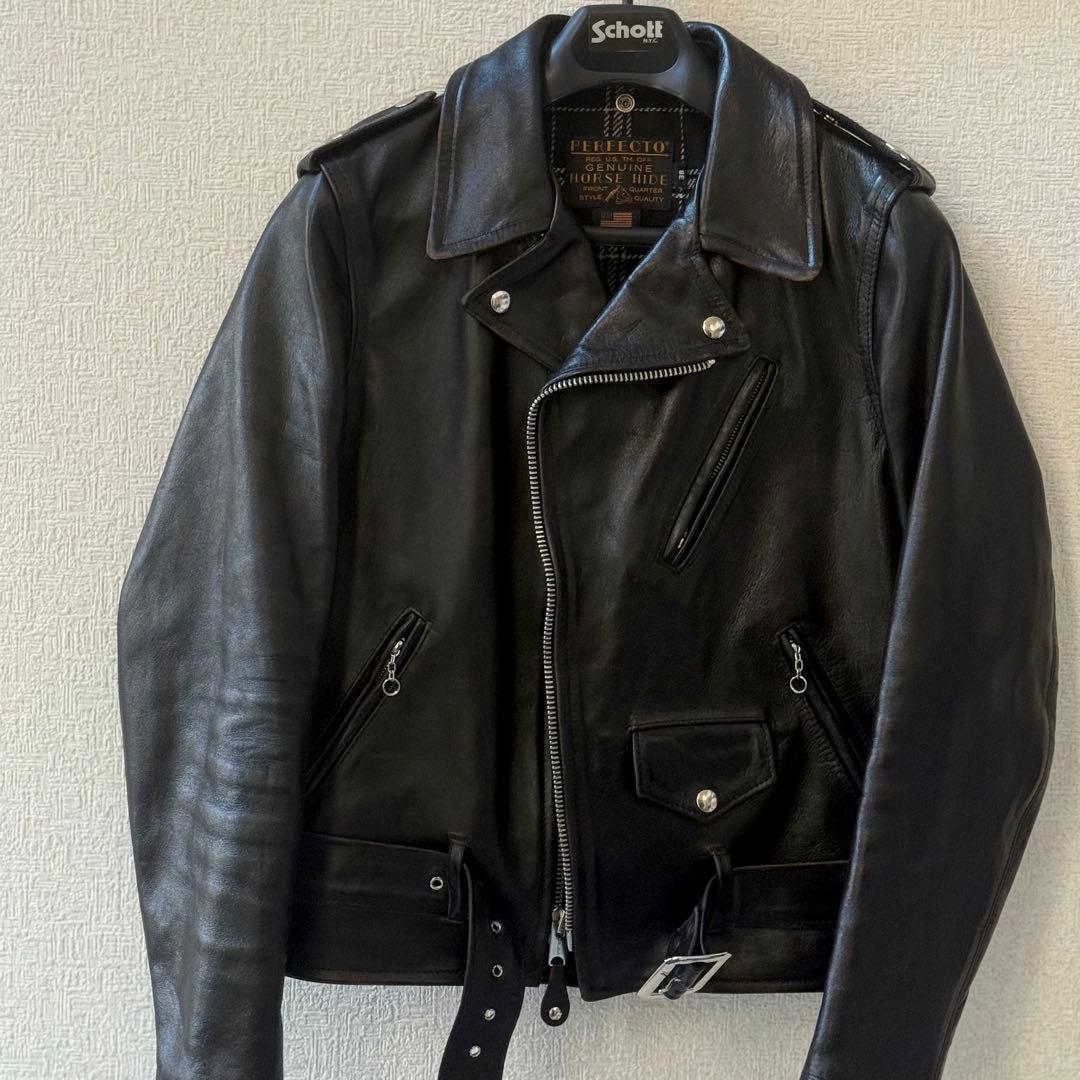【美品】schoot 668US スペシャルフォースハイド ワンスターサイズ38